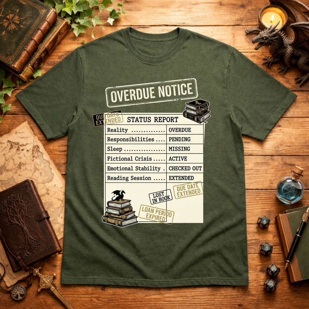 Overdue Notice T-Shirt