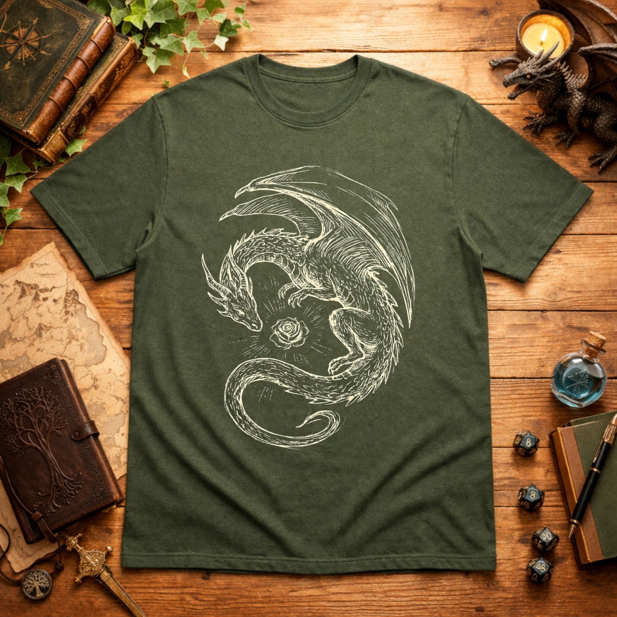 Dragon Rose T-Shirt