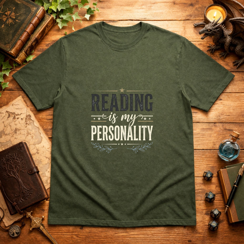 Reading Is My Personality T‑Shirt