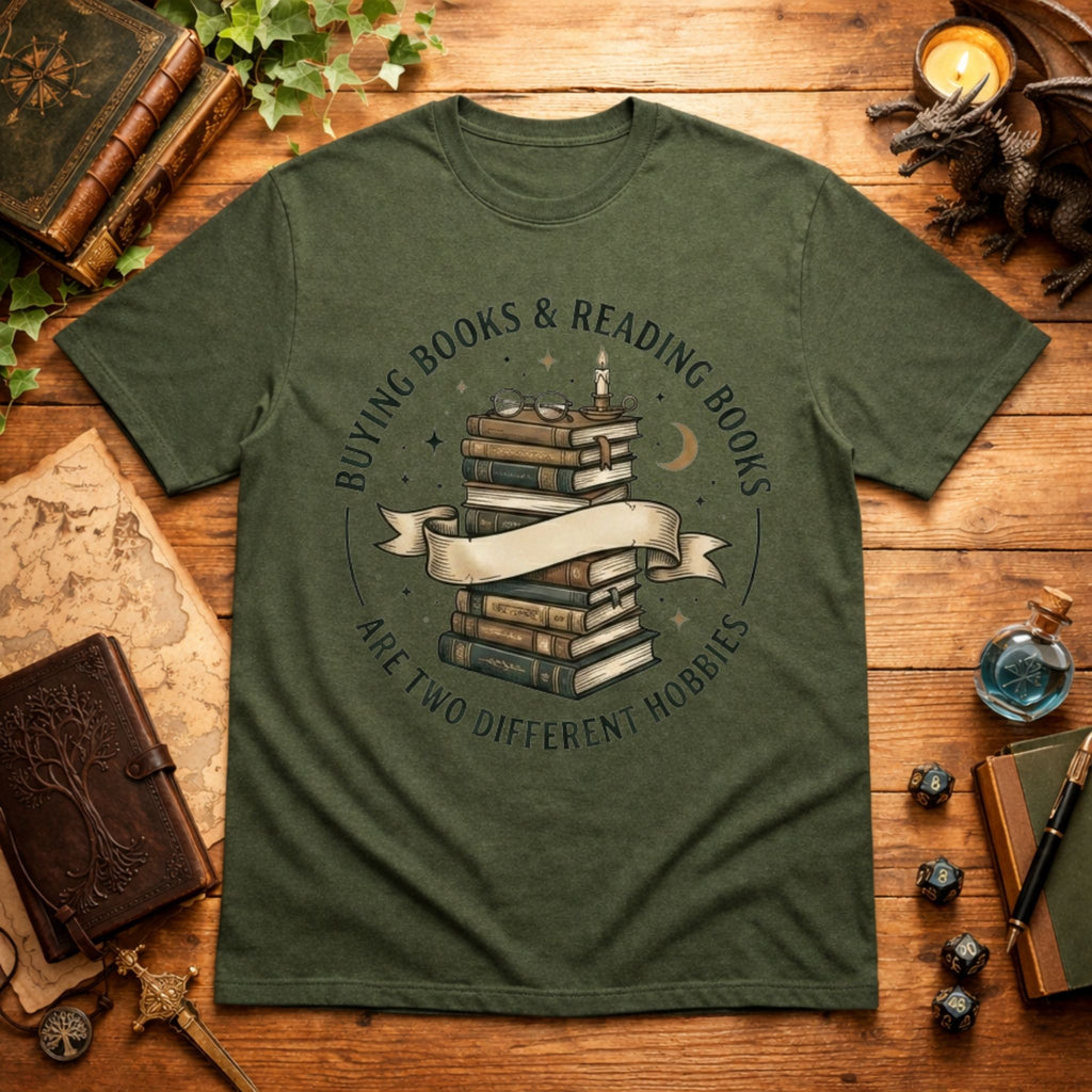 Buying Books & Reading Books T-Shirt
