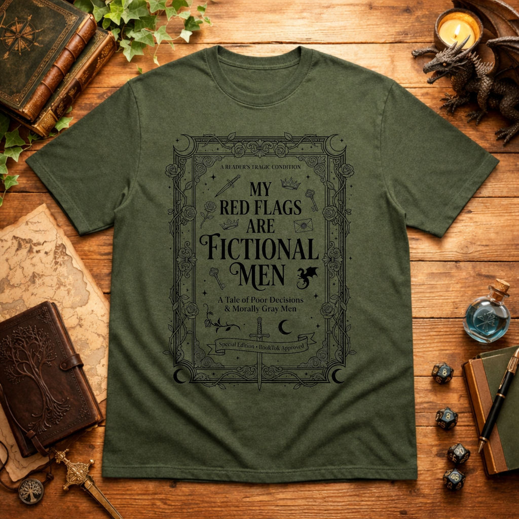 My Red Flags Are Fictional Men T-Shirt