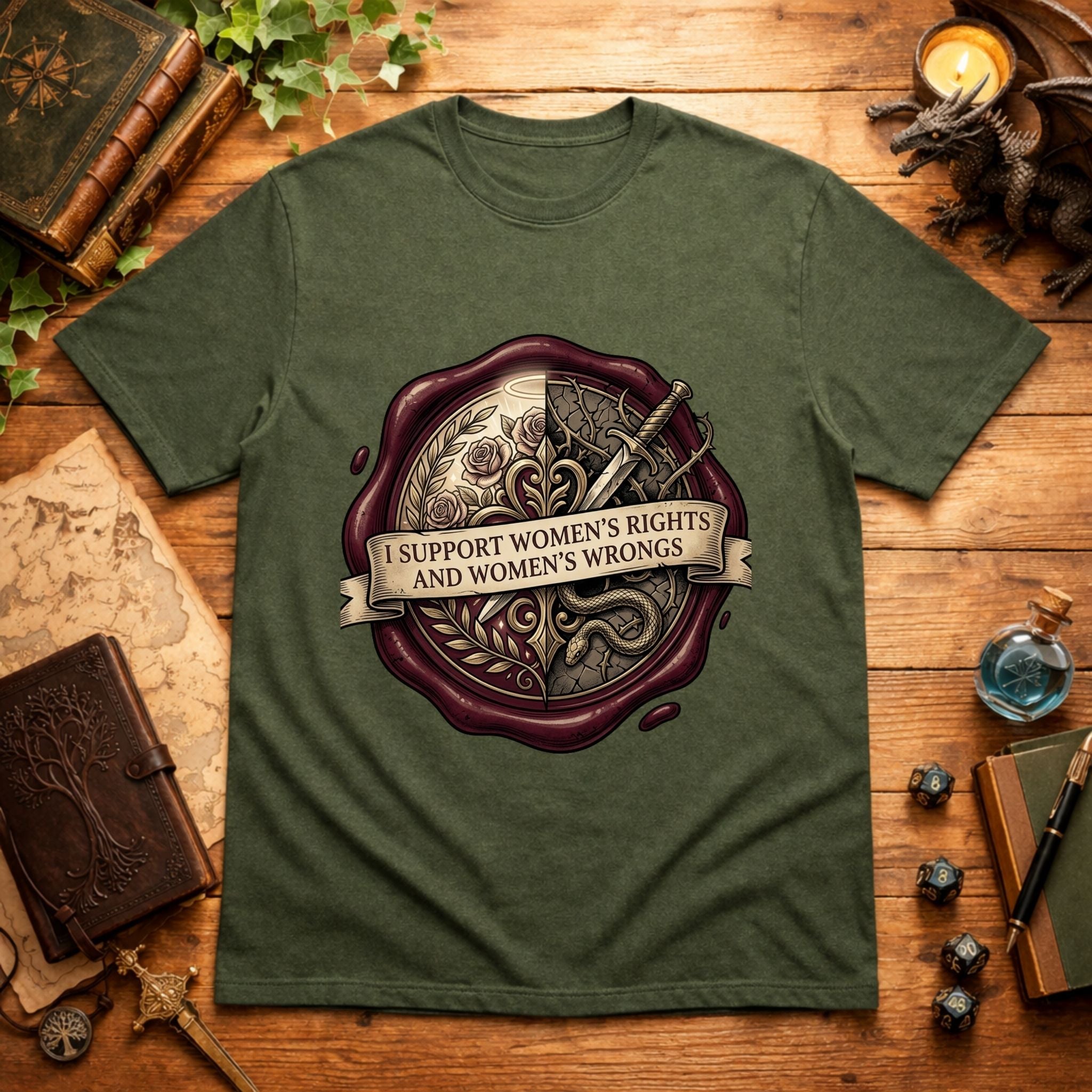 Support Rights And Wrongs T-Shirt