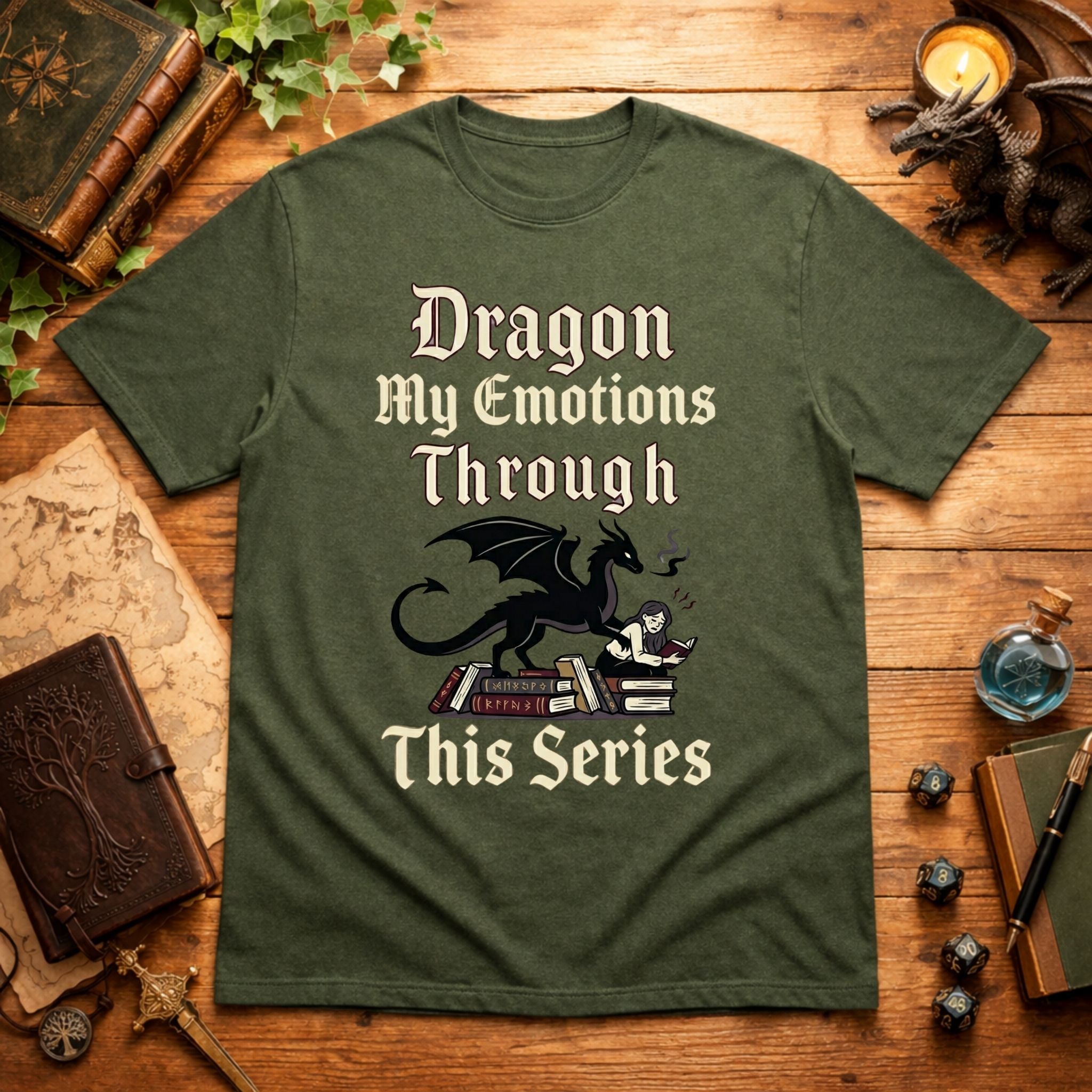 Dragon My Emotions Through T-Shirt