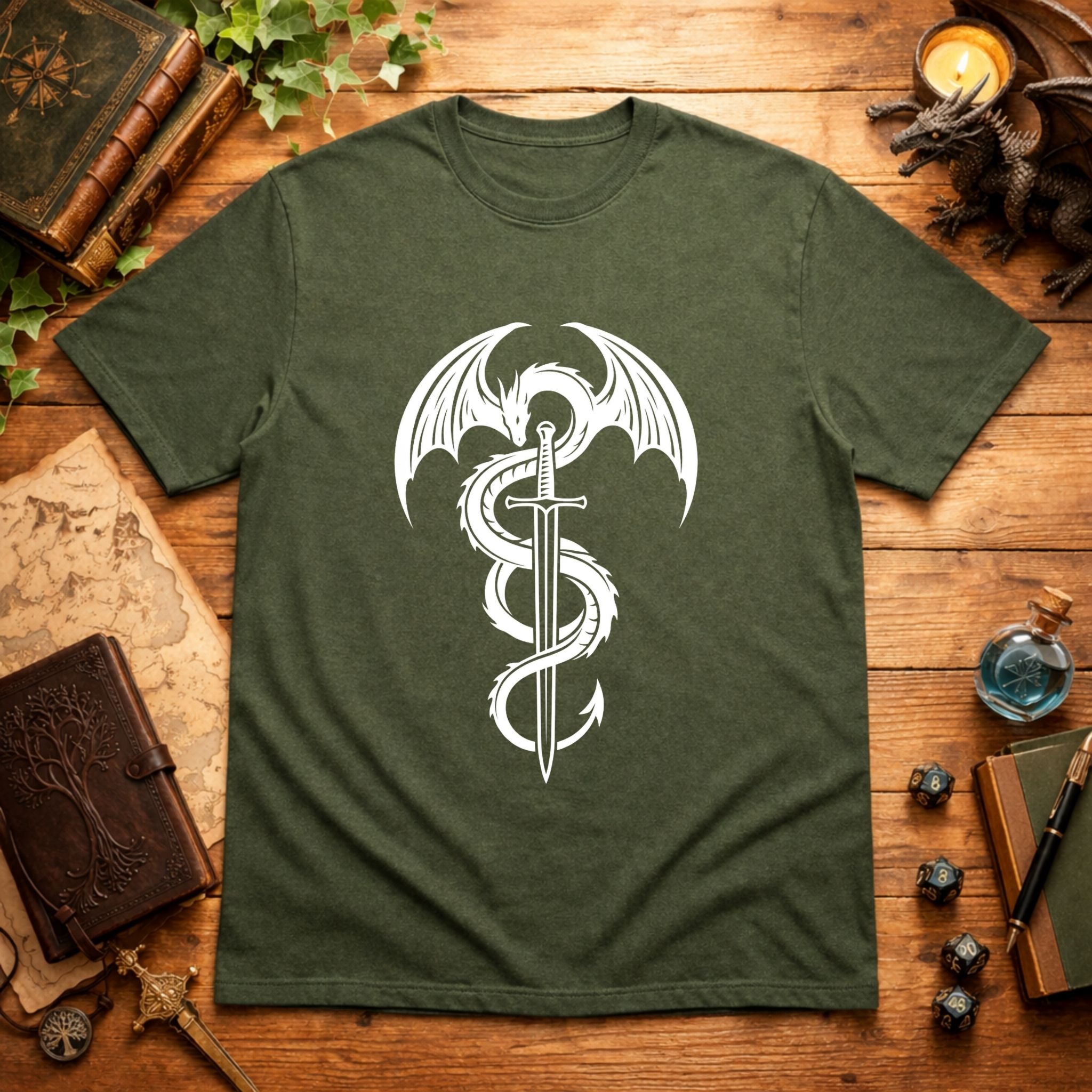 Dragon with Sword T-Shirt
