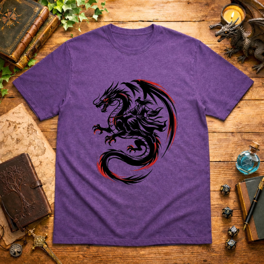 Black Red Dragon T-Shirt