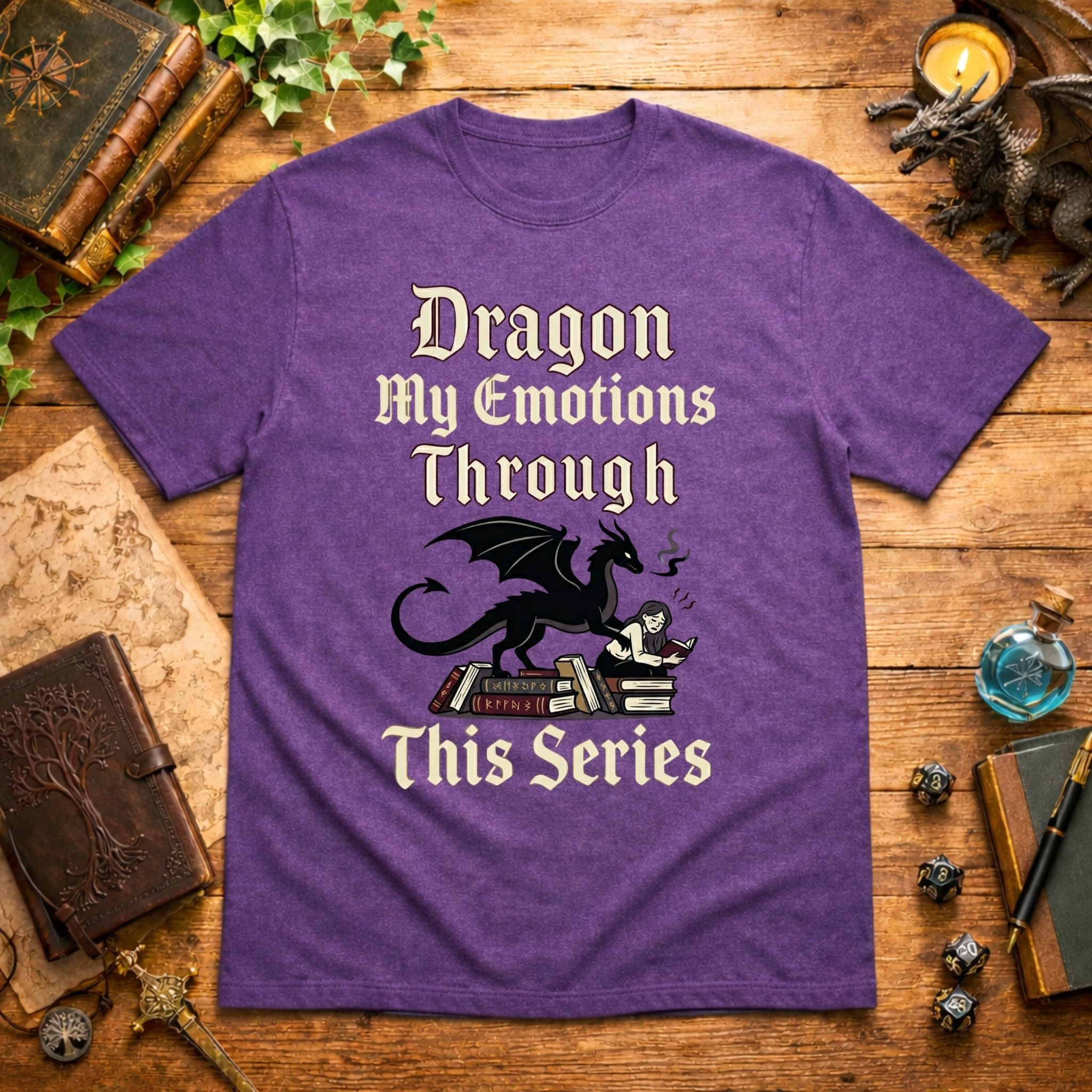 Dragon My Emotions Through T-Shirt