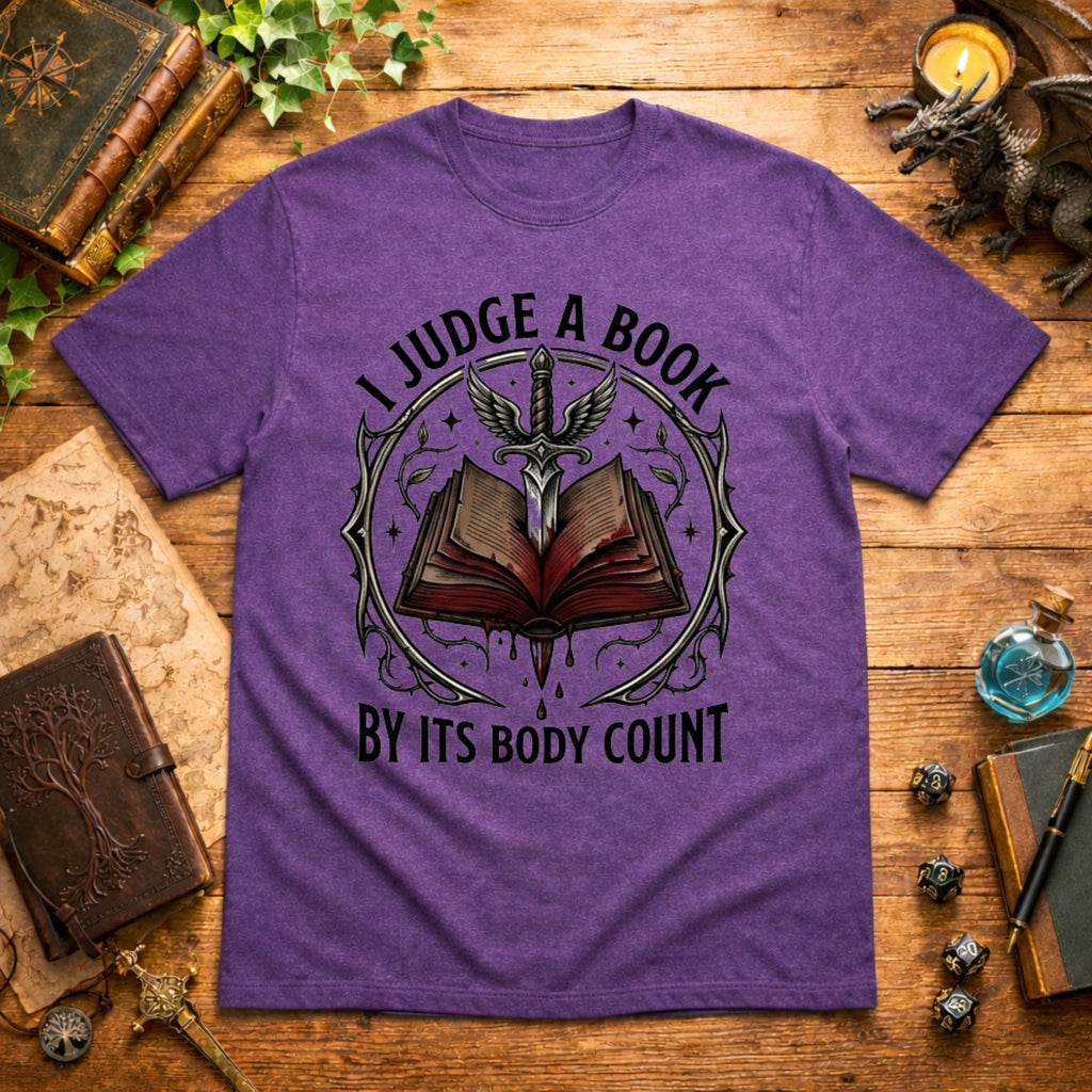 I Judge a Book by Its Body Count T-Shirt
