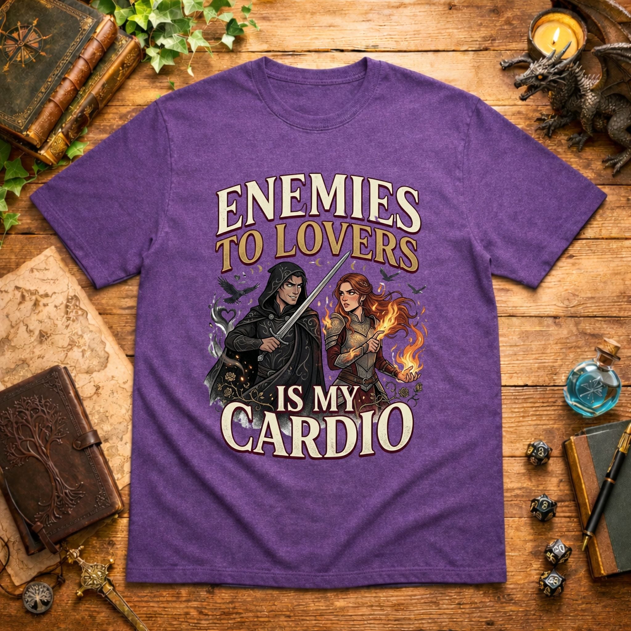 Enemies to Lovers is My Cardio T-Shirt
