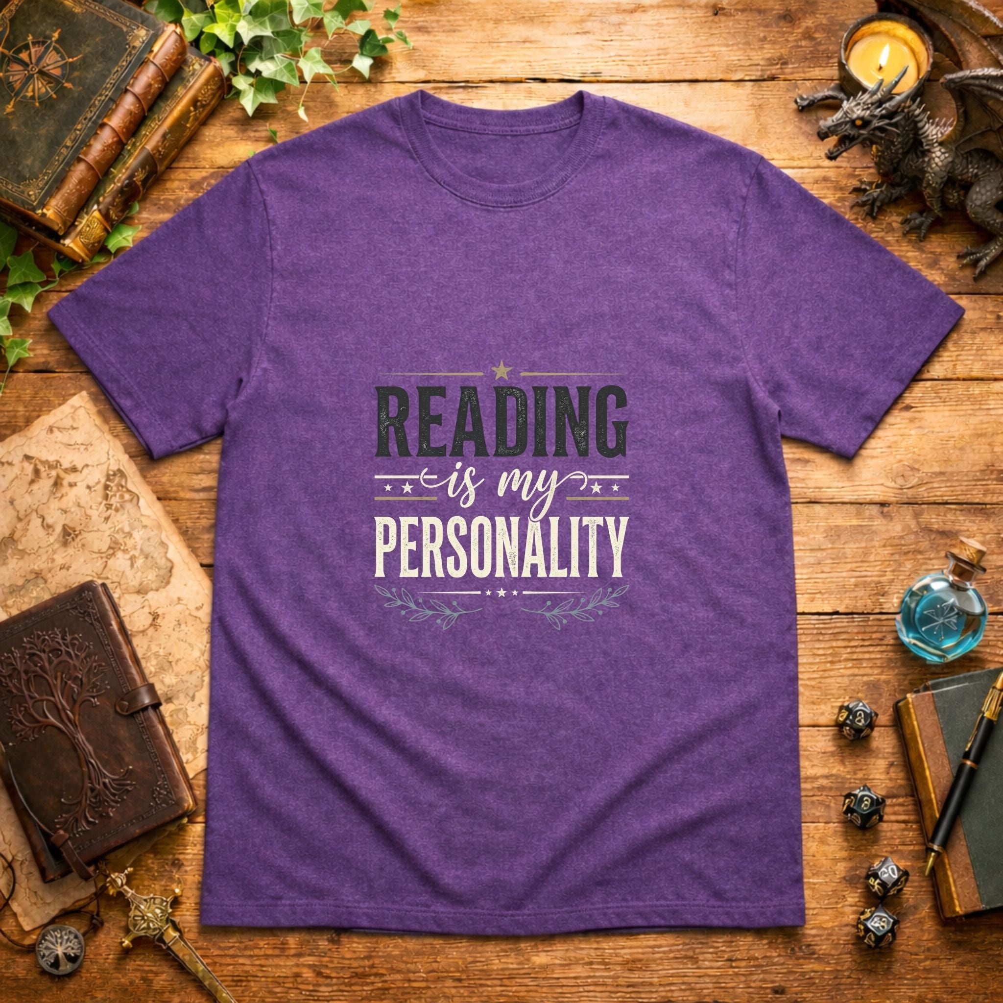 Reading Is My Personality T‑Shirt