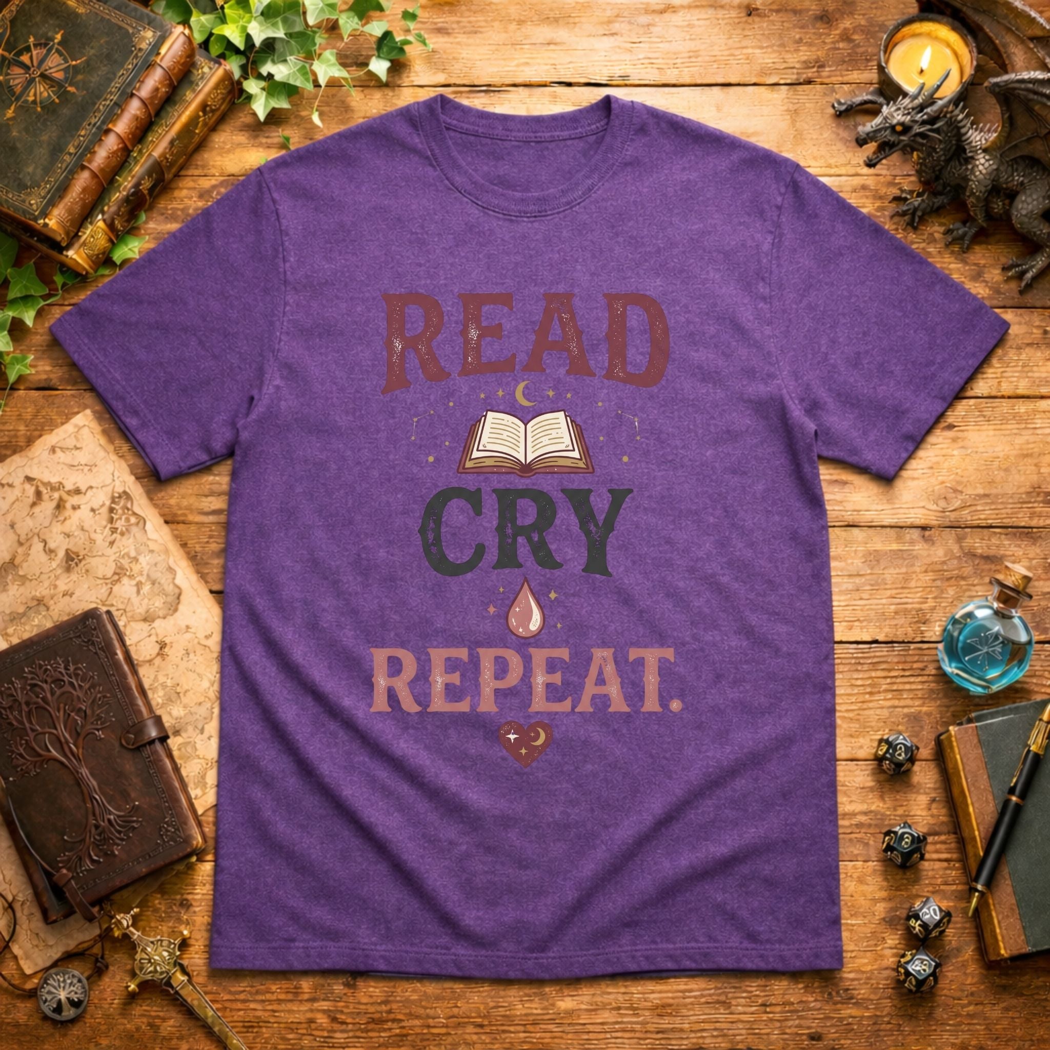 Read, Cry, Repeat T-Shirt