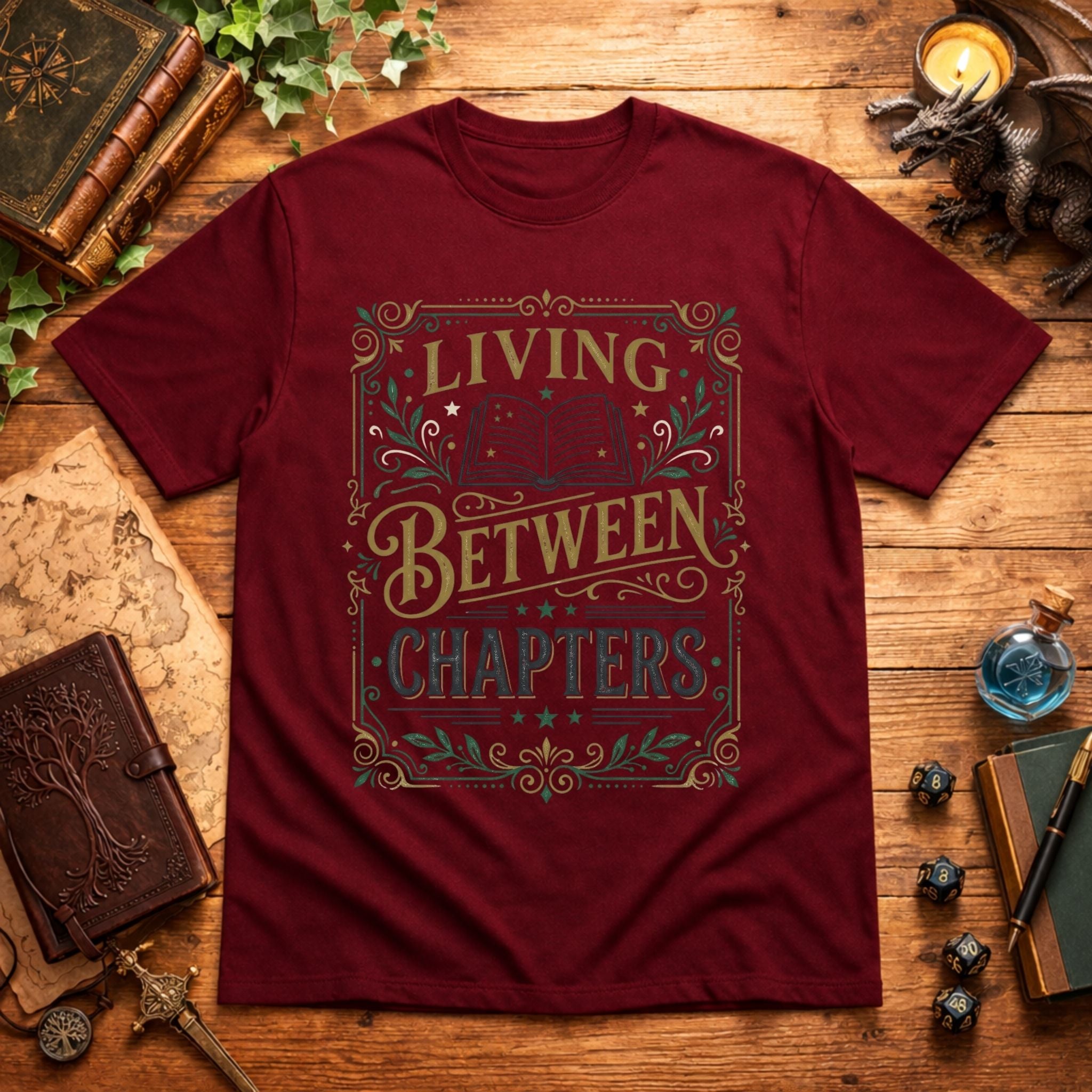 Living Between Chapters T-Shirt