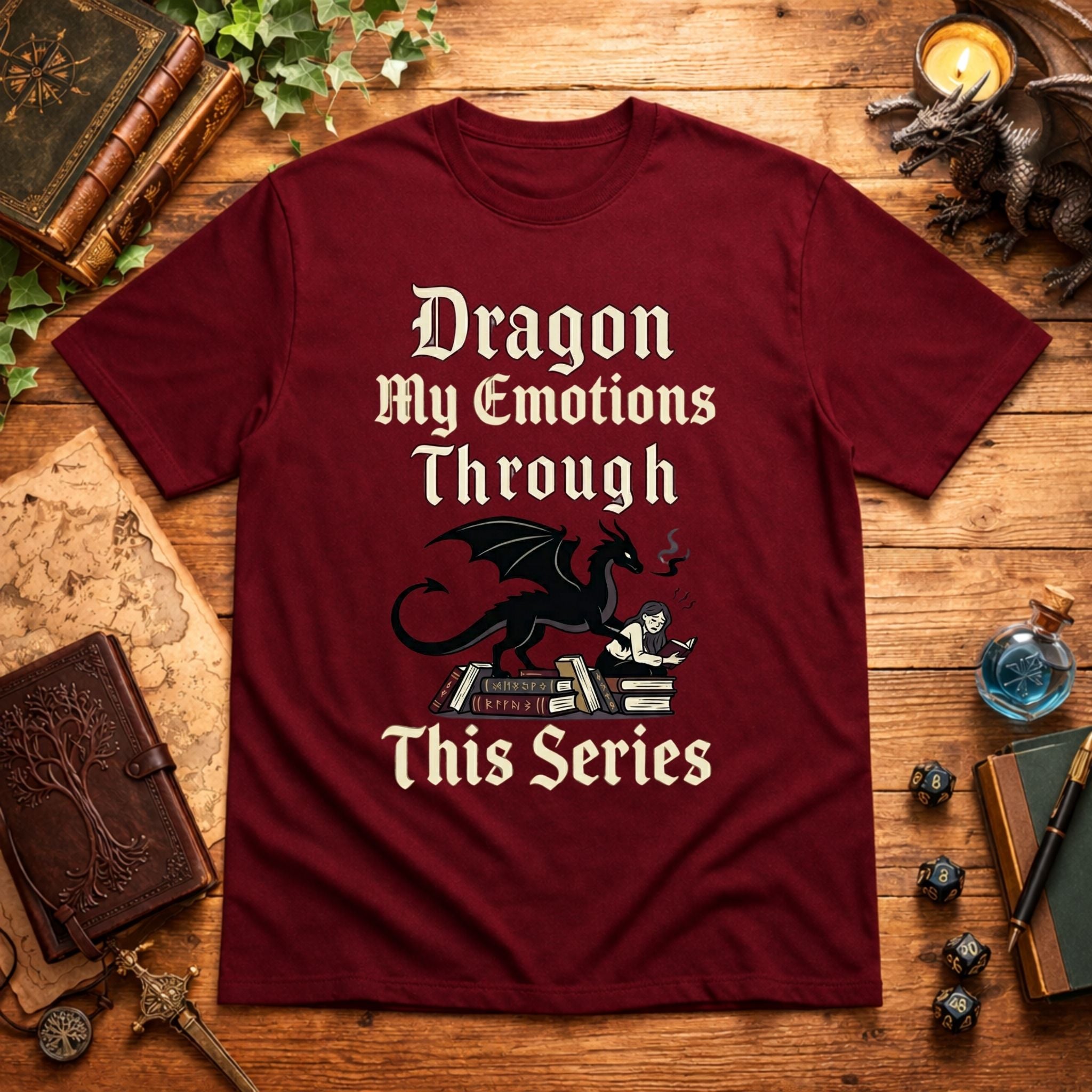 Dragon My Emotions Through T-Shirt