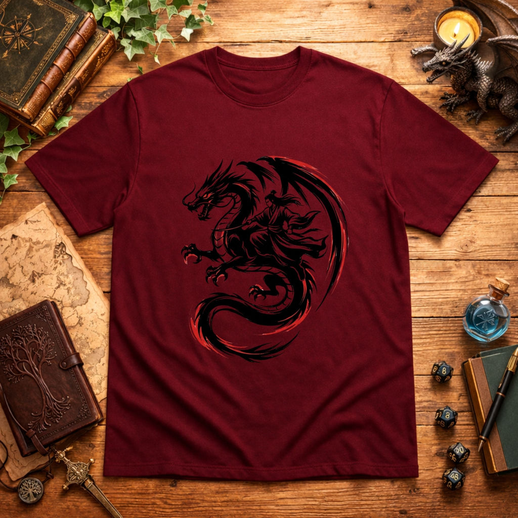 Black Red Dragon T-Shirt