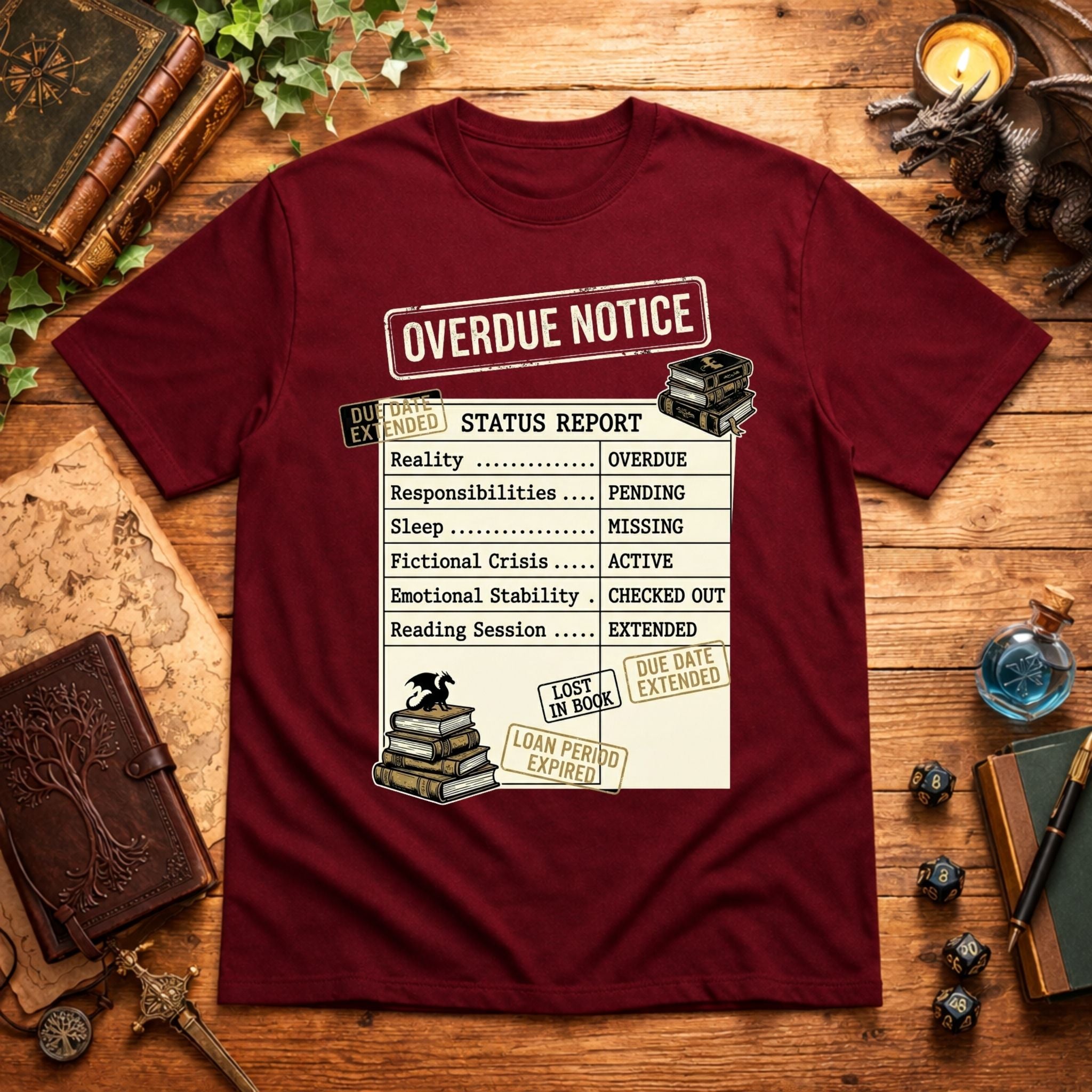 Overdue Notice T-Shirt