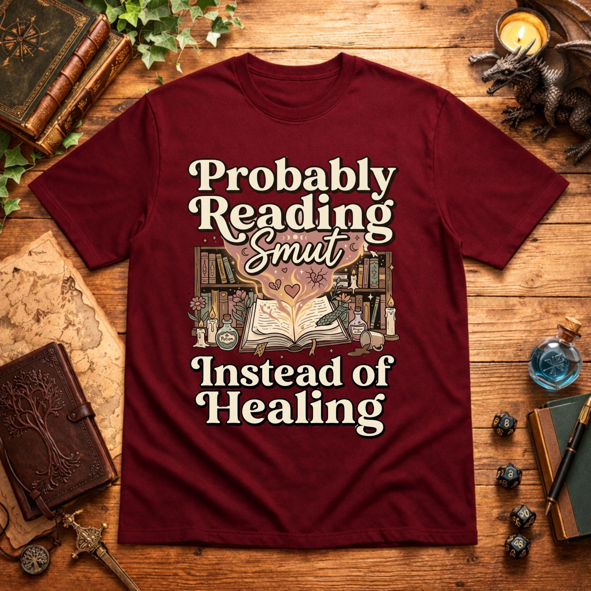 Probably Reading Smut T-Shirt