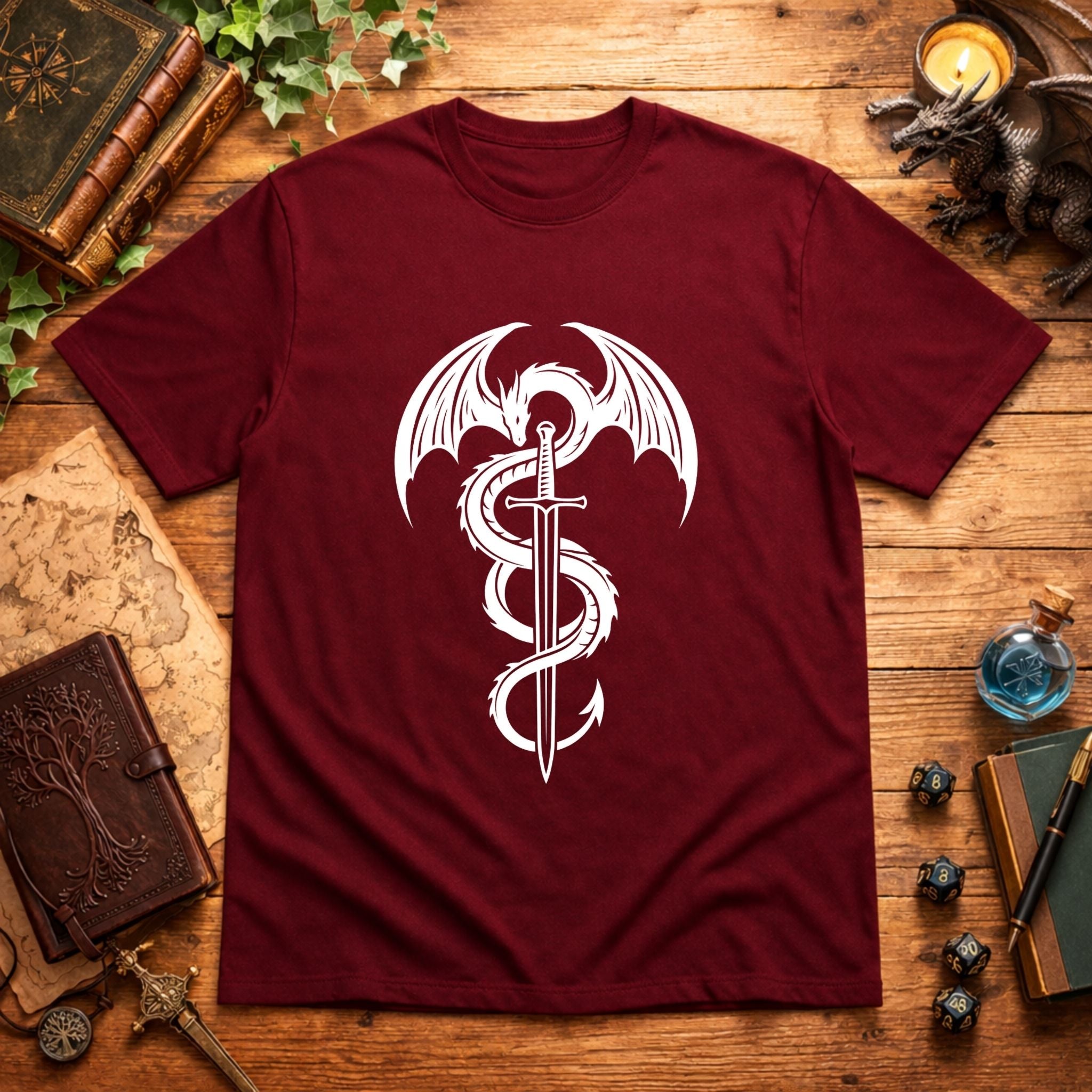 Dragon with Sword T-Shirt