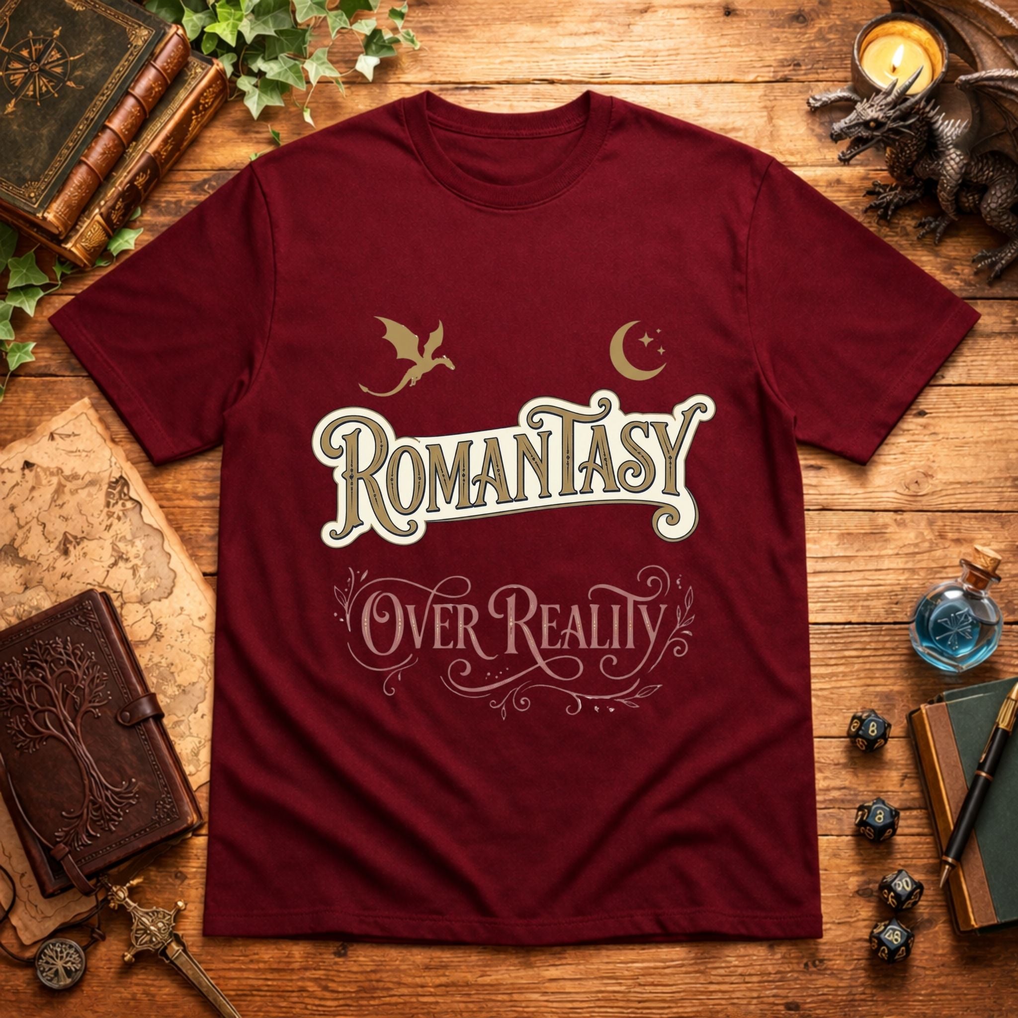 Romantasy Over Reality T-Shirt