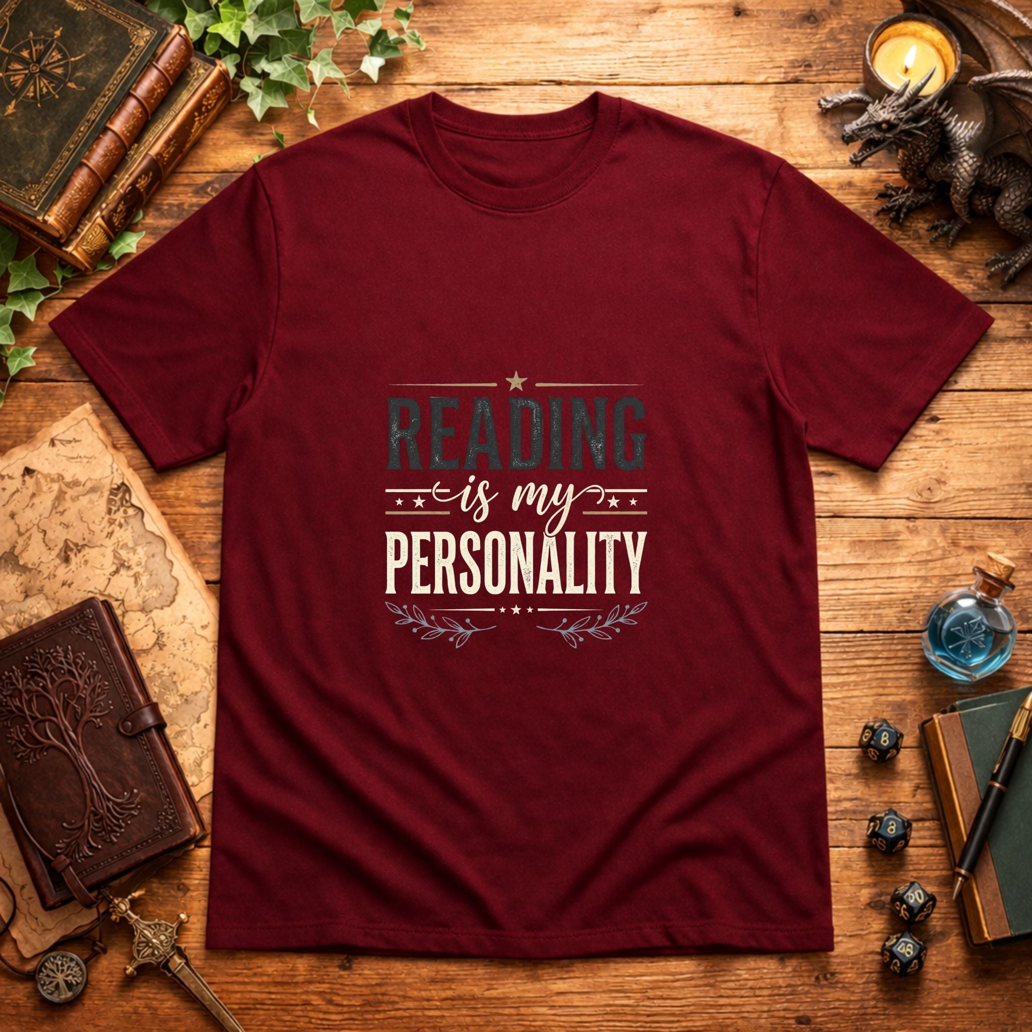 Reading Is My Personality T‑Shirt