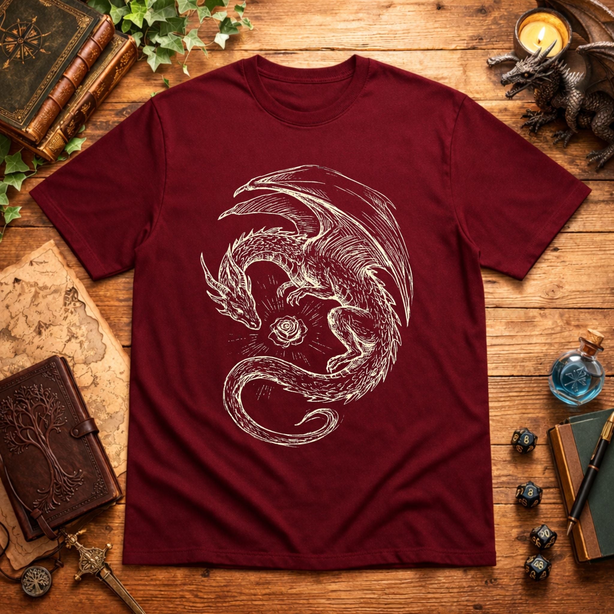 Dragon Rose T-Shirt