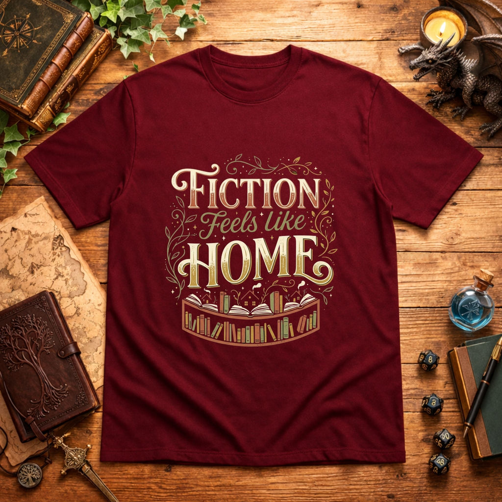 Fiction Feels Like Home T-Shirt