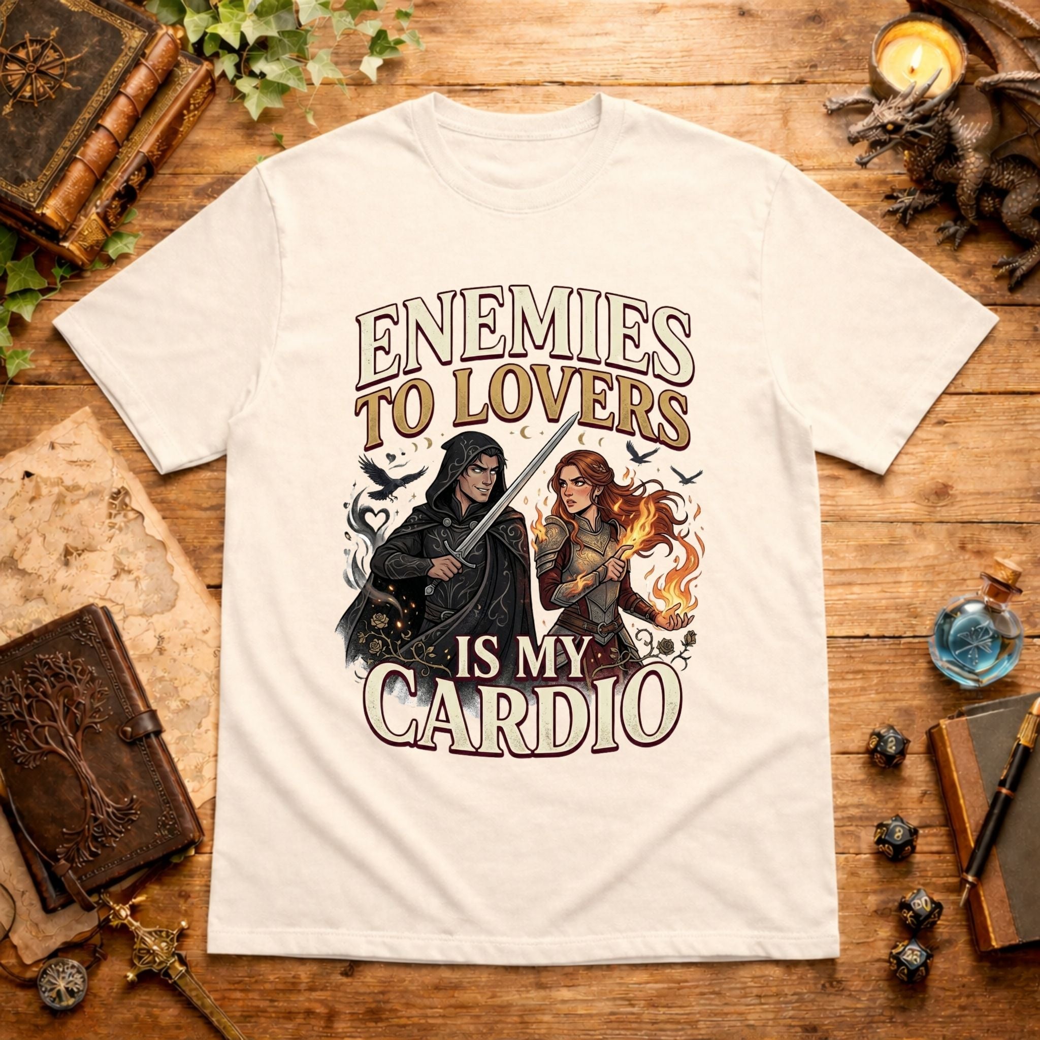 Enemies to Lovers is My Cardio T-Shirt