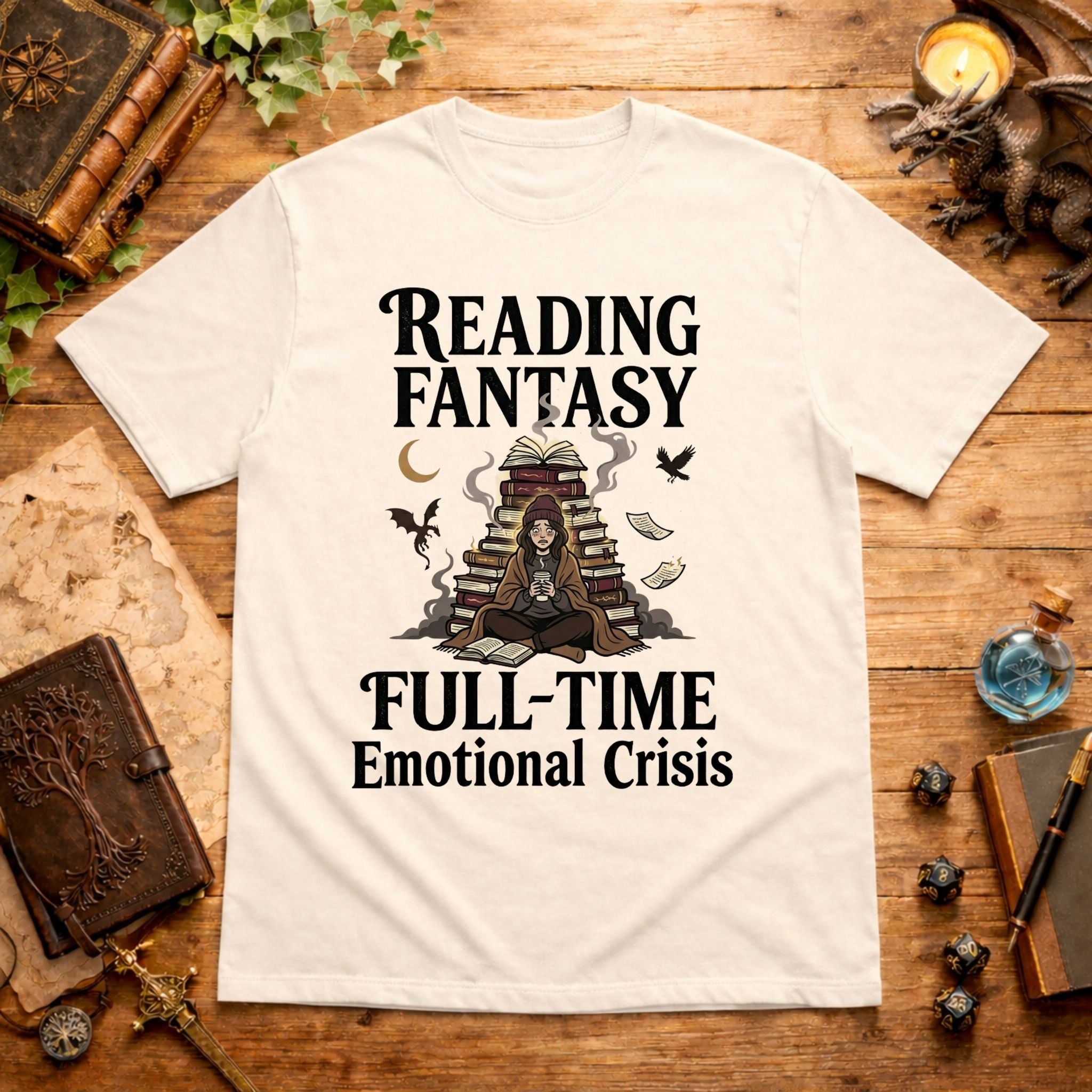 Reading Fantasy T-Shirt