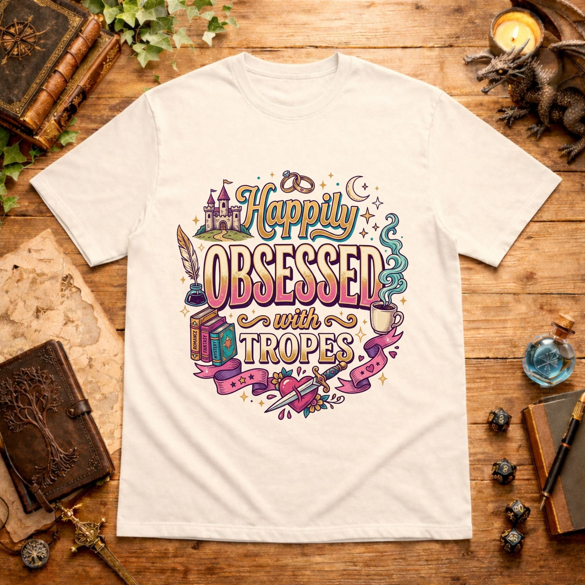 Happily Obsessed T‑Shirt