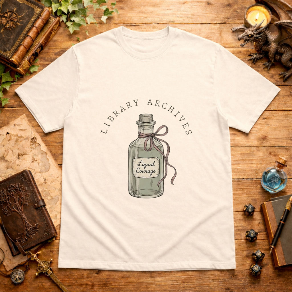 Library Archives Potion Bottle T-Shirt