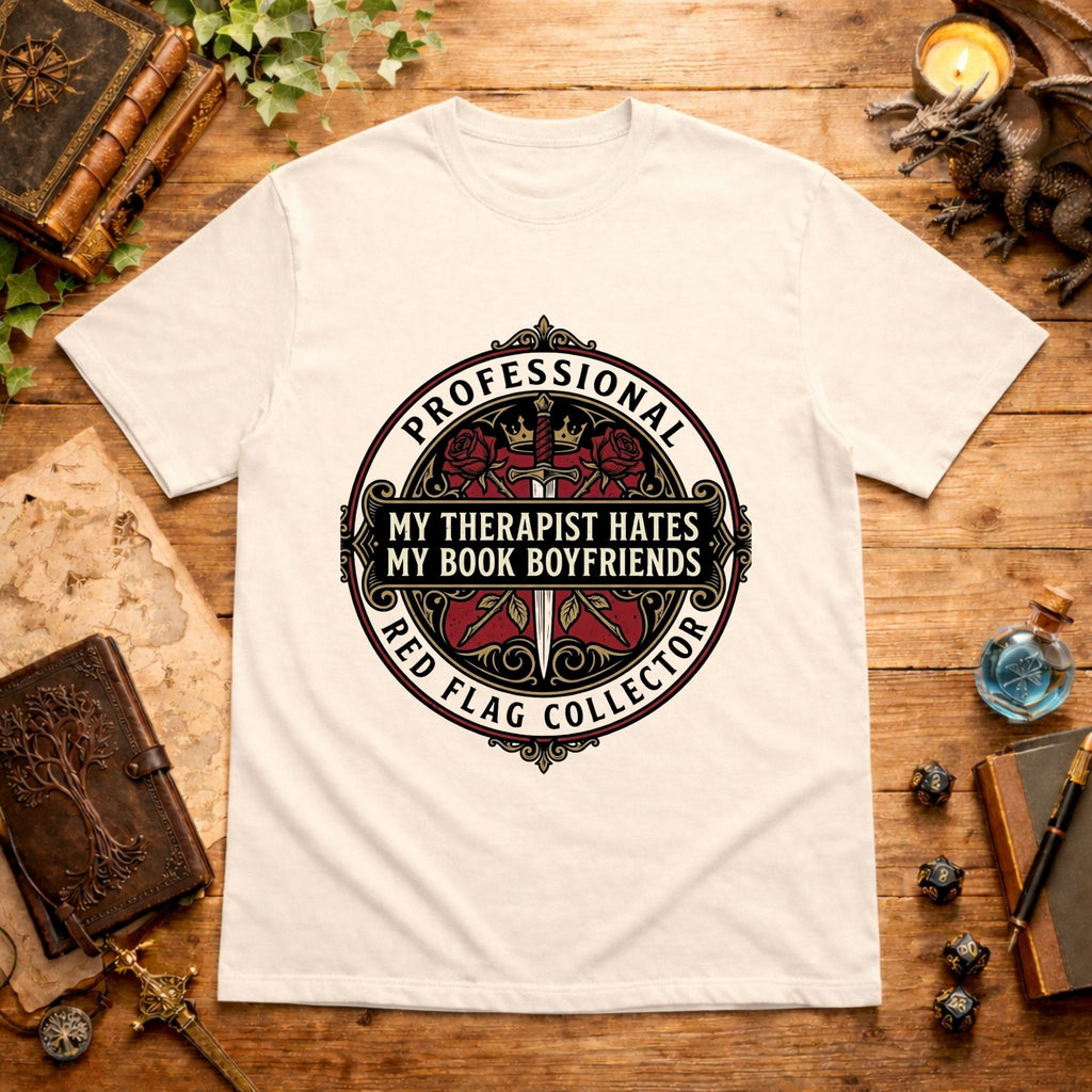 My Therapist Hates My Book Boyfriends T-Shirt