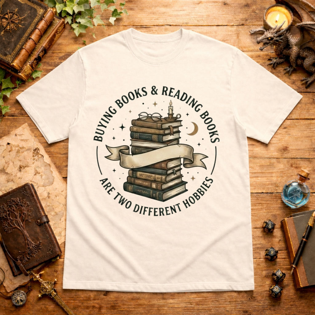 Buying Books & Reading Books T-Shirt