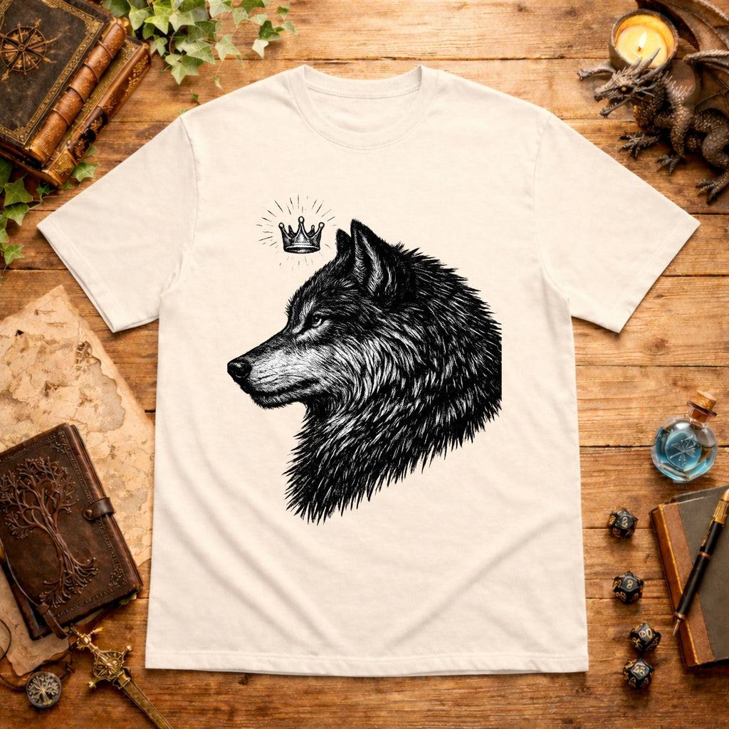 Crown Wolf  T-Shirt