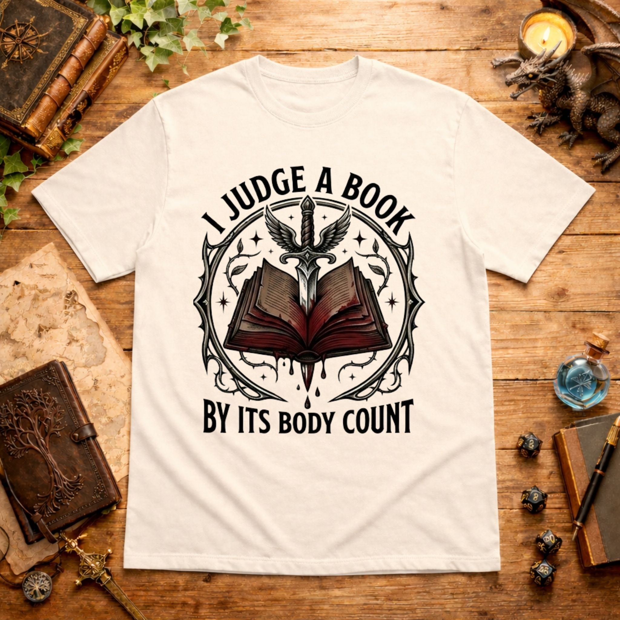 I Judge a Book by Its Body Count T-Shirt