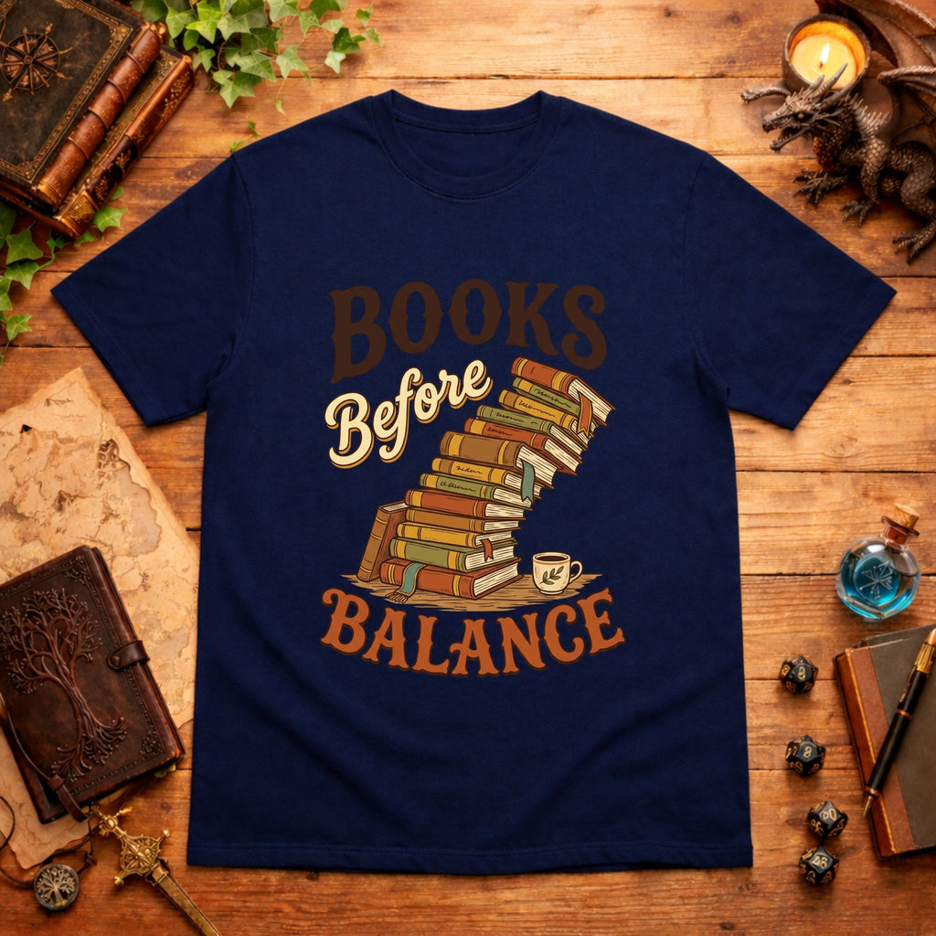 Books Before Balance T-Shirt