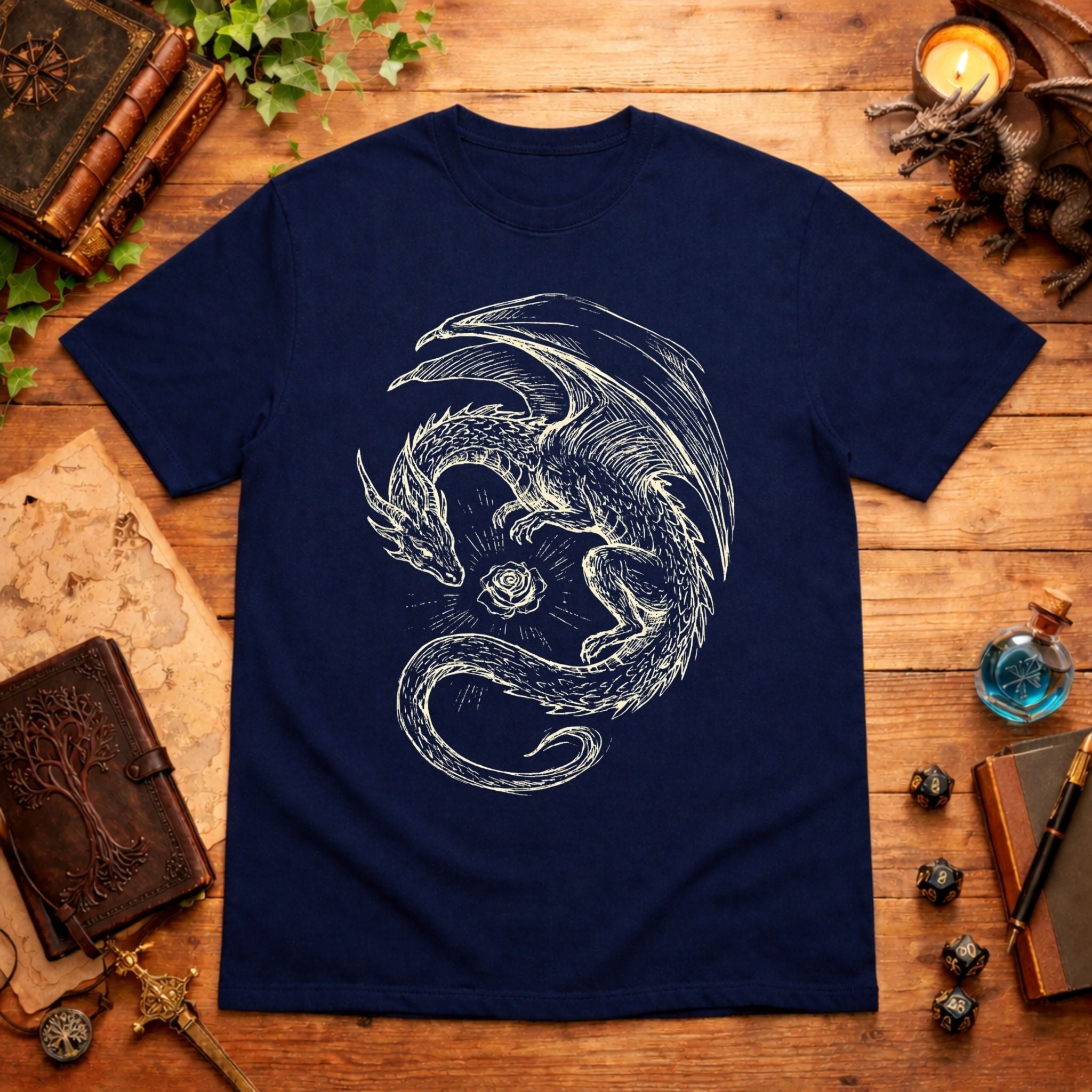 Dragon Rose T-Shirt