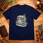 Stacked Fantasy Books T-Shirt