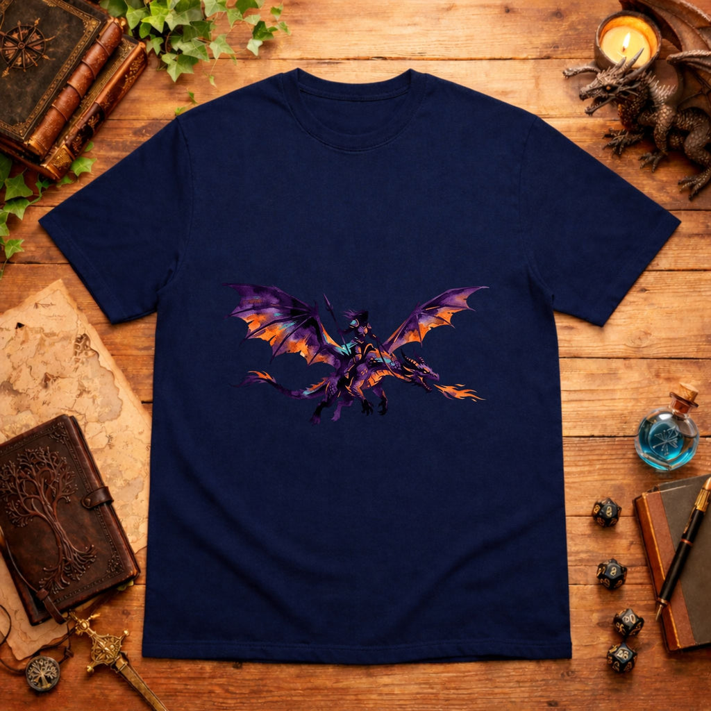 Rider on Fiery Dragon T-Shirt