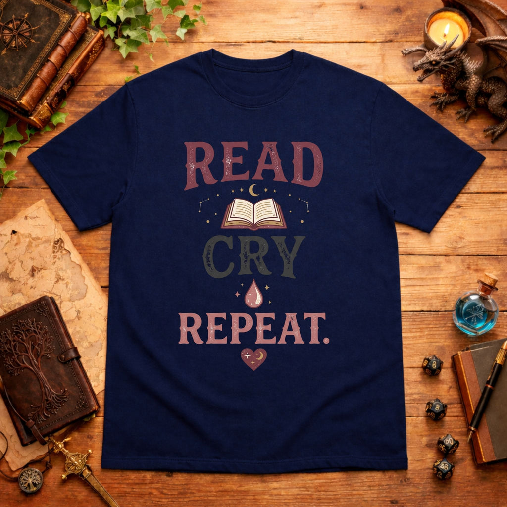 Read, Cry, Repeat T-Shirt