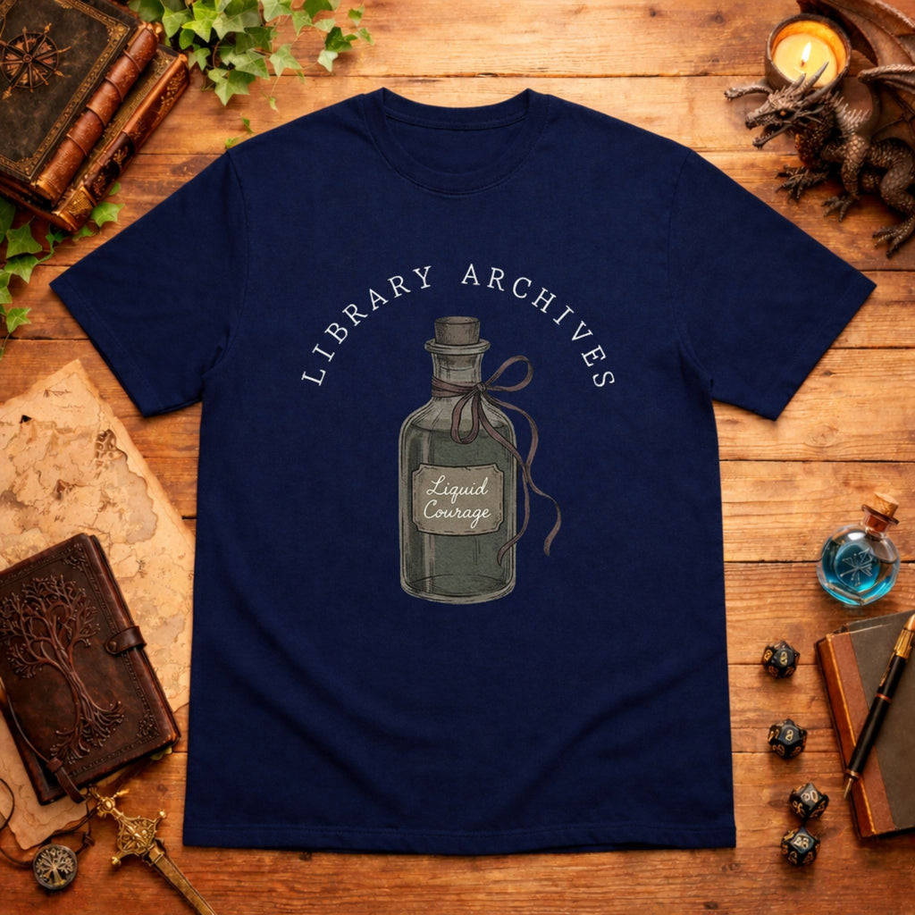 Library Archives Potion Bottle B T-Shirt