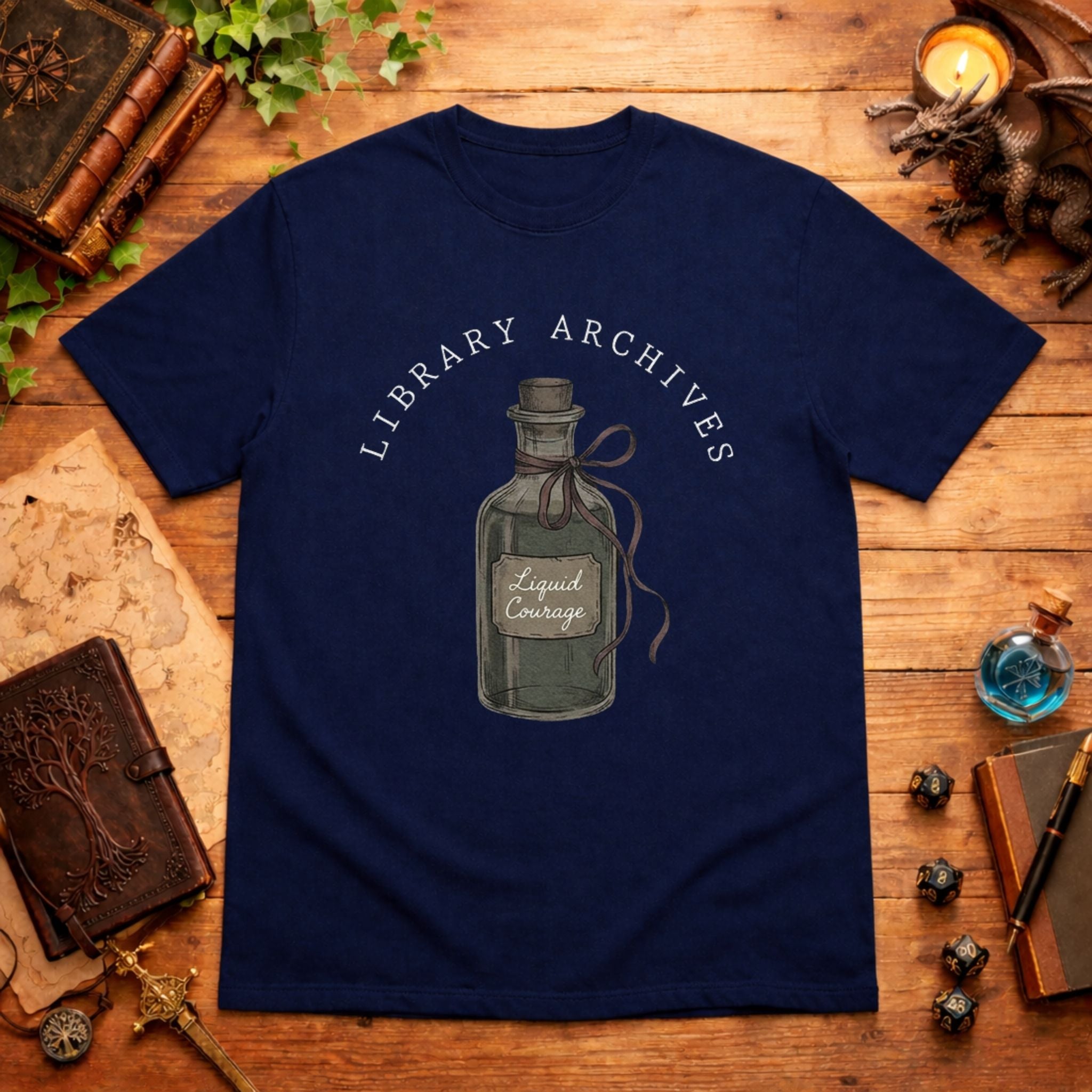 Library Archives Potion Bottle B T-Shirt