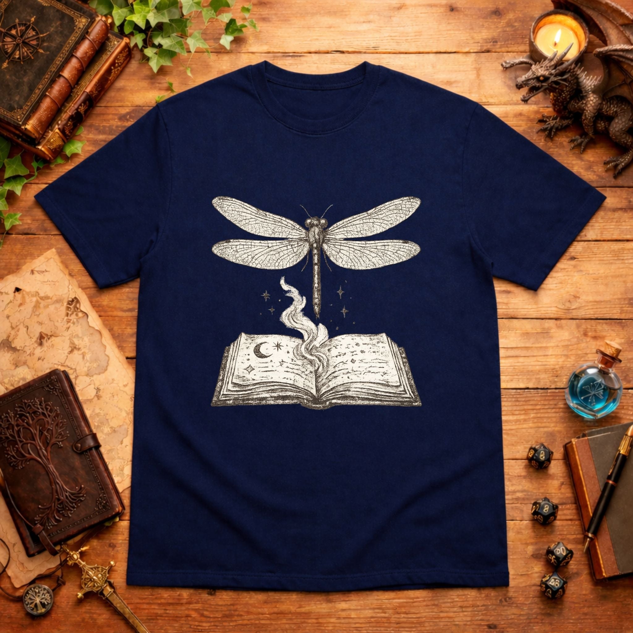 Dragonfly Spellbook T-Shirt