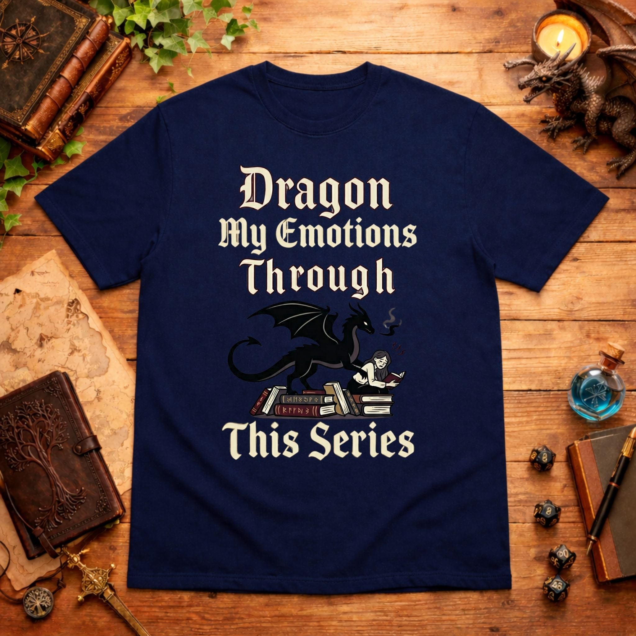 Dragon My Emotions Through T-Shirt