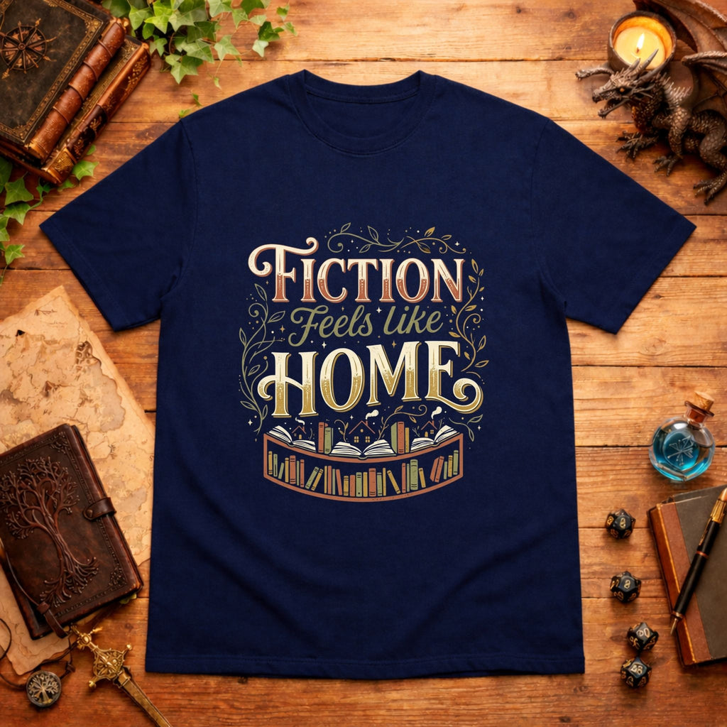 Fiction Feels Like Home T-Shirt
