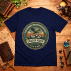 Highlands Mountain Patrol Dragon Rider T-Shirt | Vintage Adventure Logo