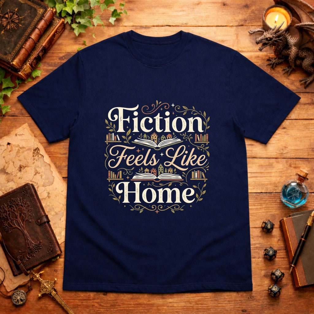 Fiction Feels Like Home T-Shirt