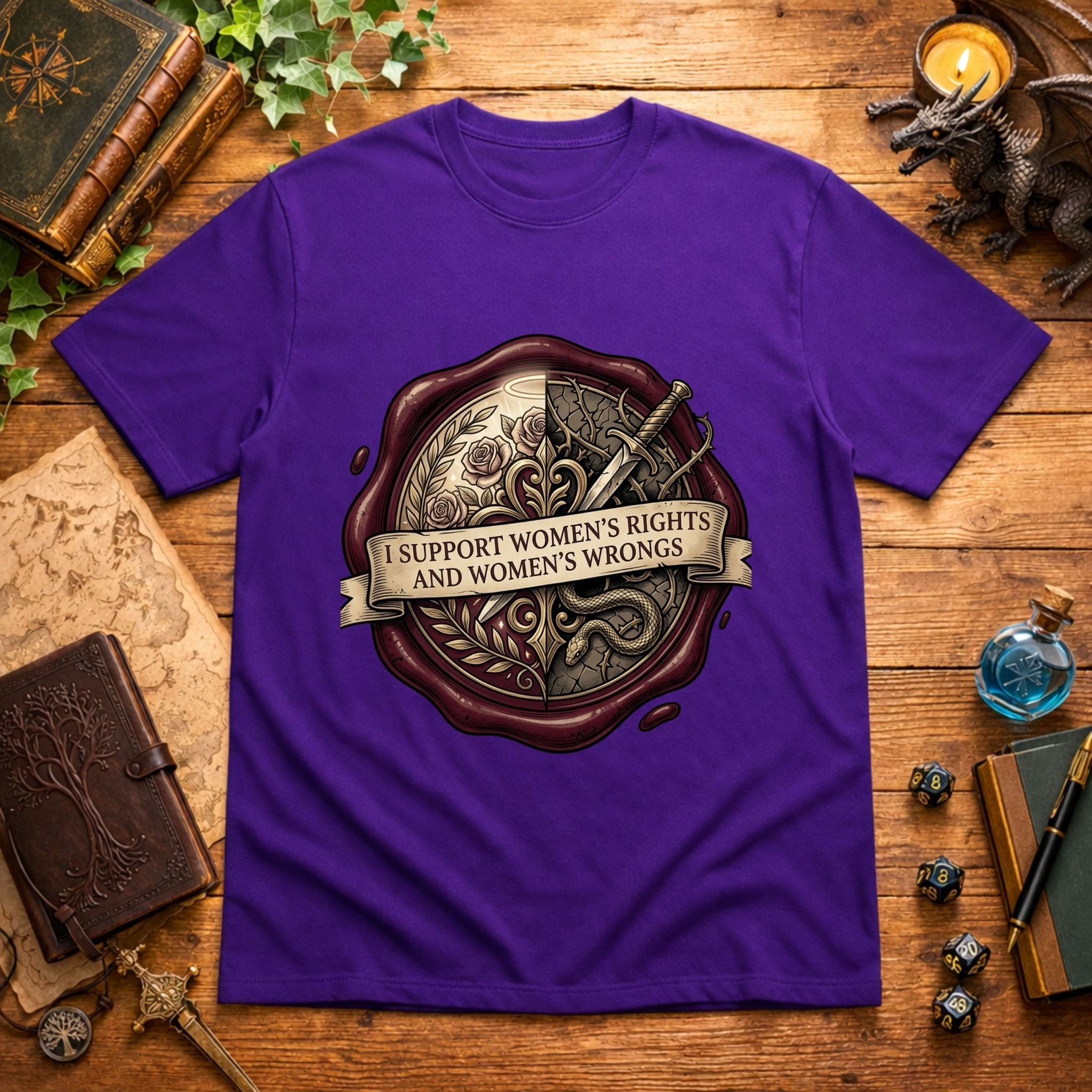Support Rights And Wrongs T-Shirt