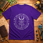 My Heart Belongs to Fictional Worlds T-Shirt