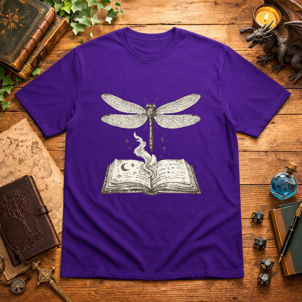 Dragonfly Spellbook T-Shirt