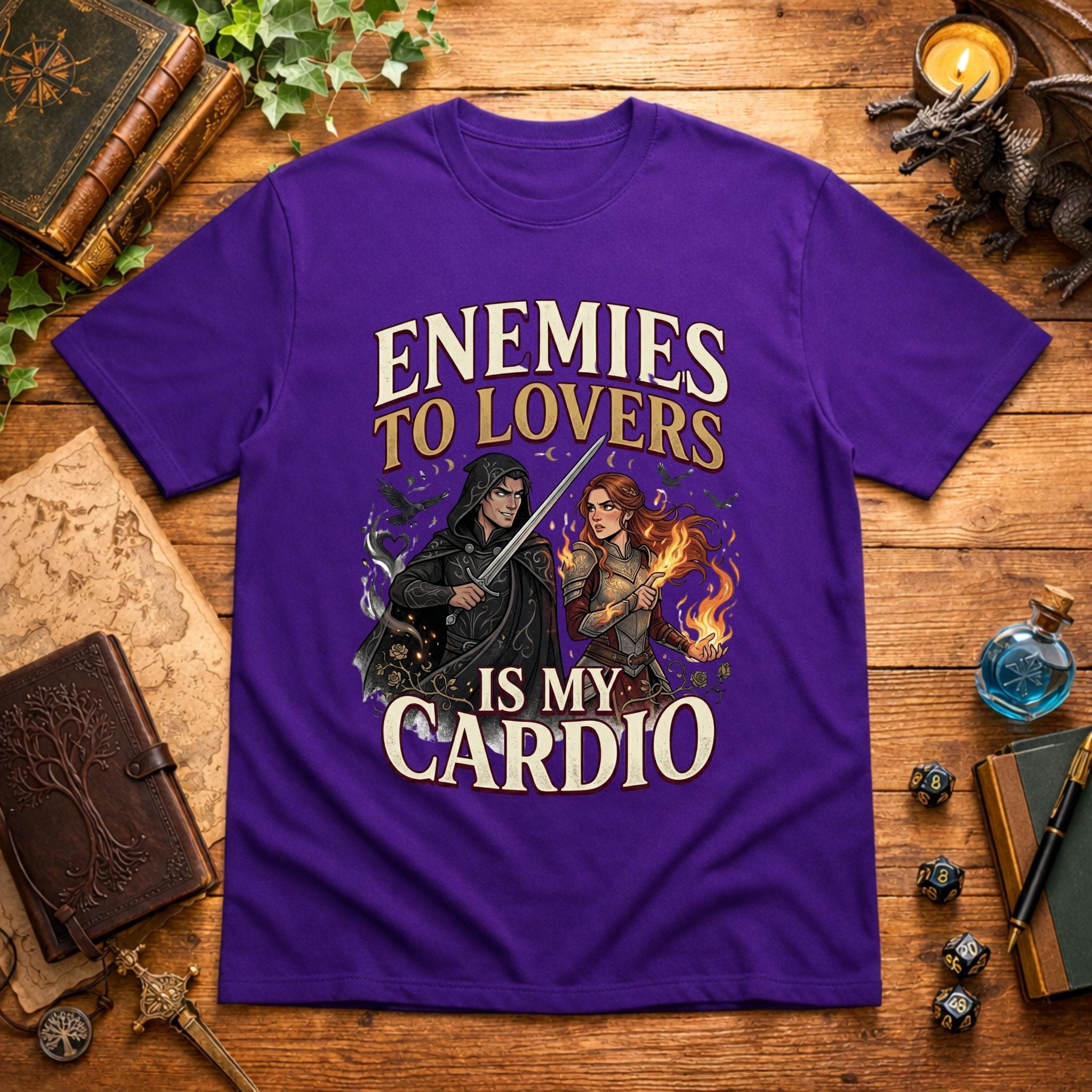 Enemies to Lovers is My Cardio T-Shirt