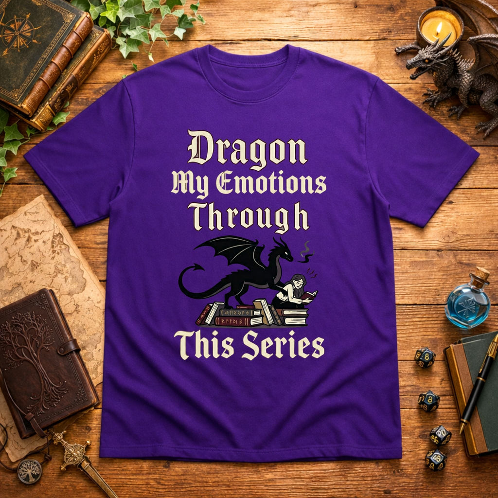 Dragon My Emotions Through T-Shirt