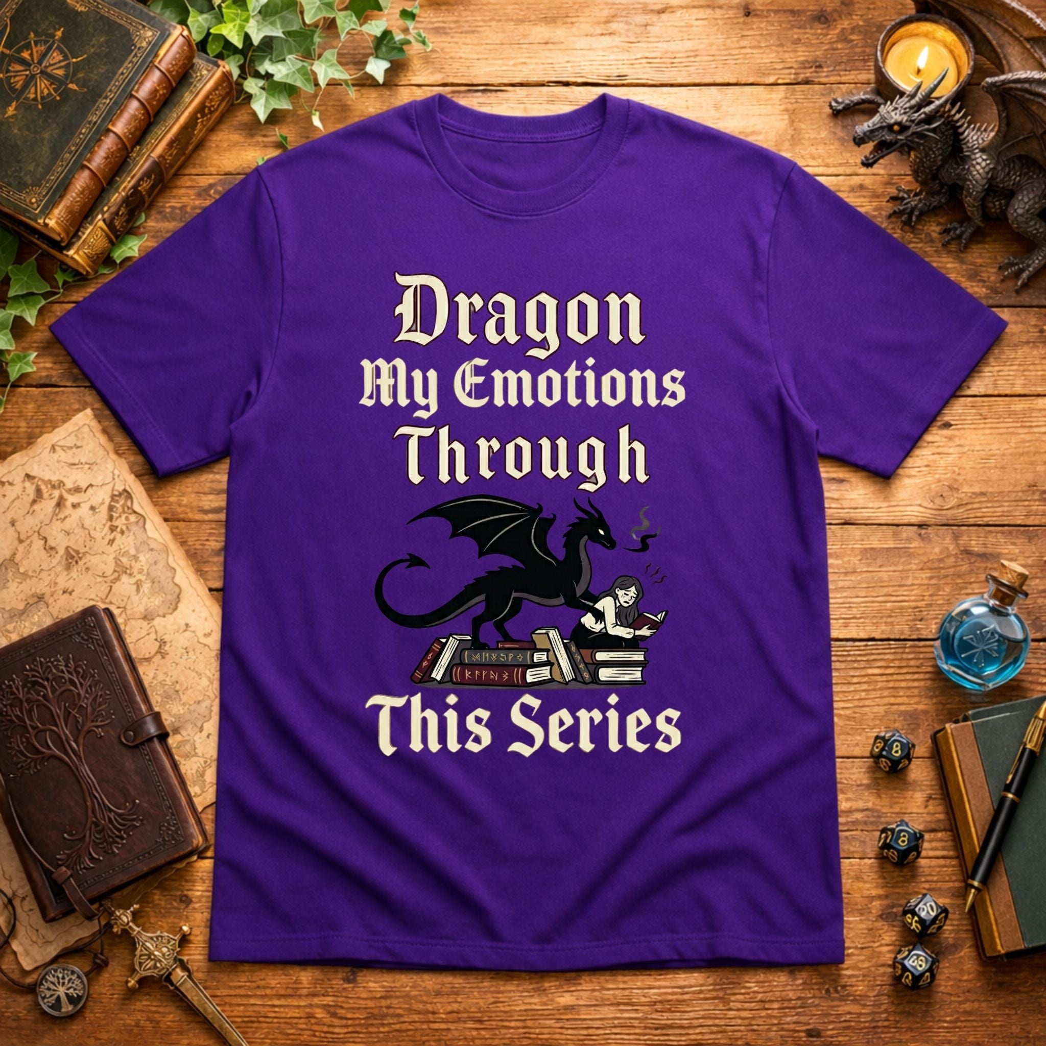 Dragon My Emotions Through T-Shirt